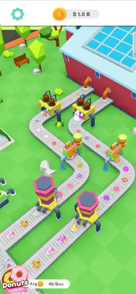 Game screenshot Фабрика не холодного пончика hack