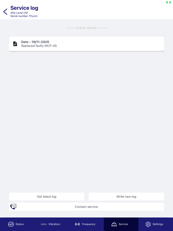 Alfa Laval Condition Monitor