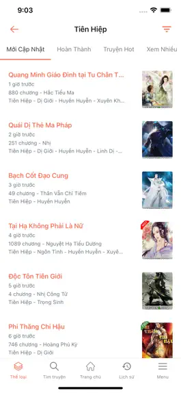 Game screenshot Truyện Full - Online - Offline apk
