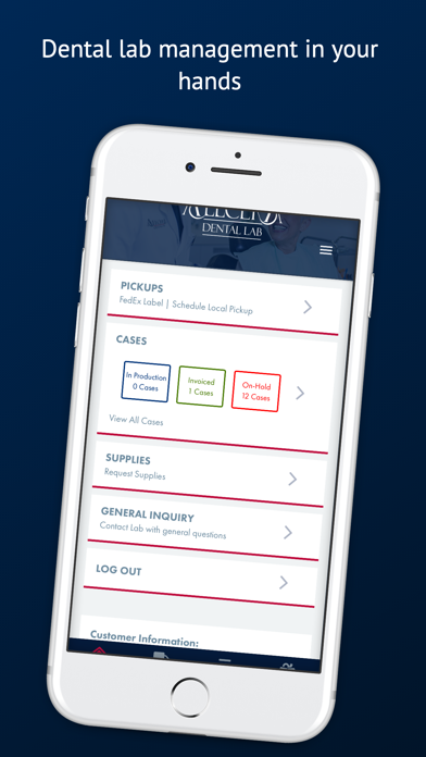 Allcera Dental Lab Screenshot
