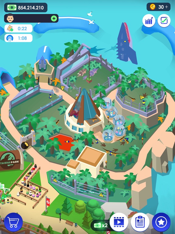 Idle Theme Park - Tycoon Gameのおすすめ画像6