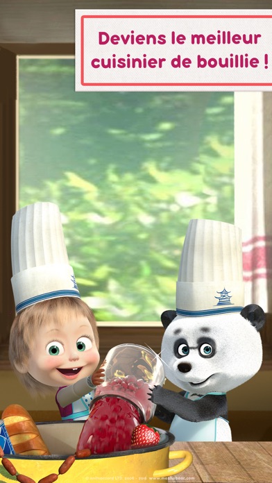 Screenshot #3 pour Masha et Michka - Cuisine Jeux
