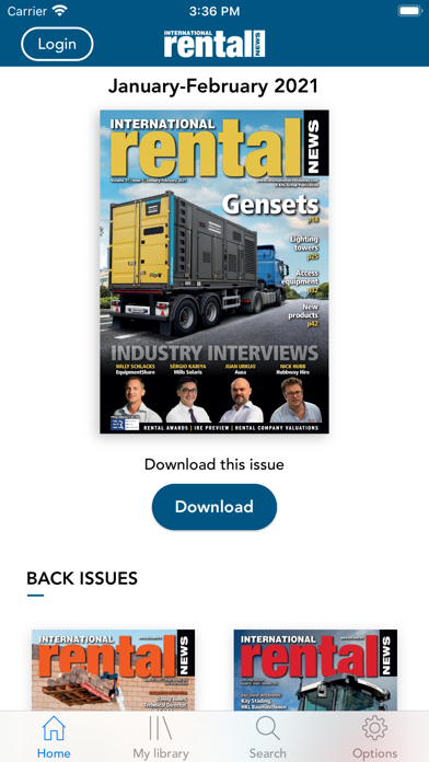 International Rental News Screenshot