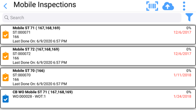 APM Inspections Screenshot