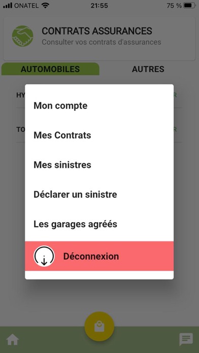 Générale des assurances Screenshot