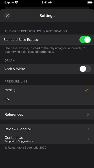Blood pH Screenshot