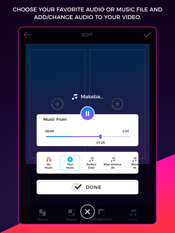 Screenshot #6 pour Photos & Video Collage Maker