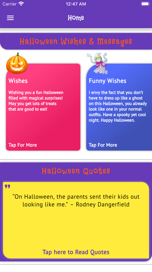 Halloween Wishes Gif Image Sms - 1.0 - (iOS)