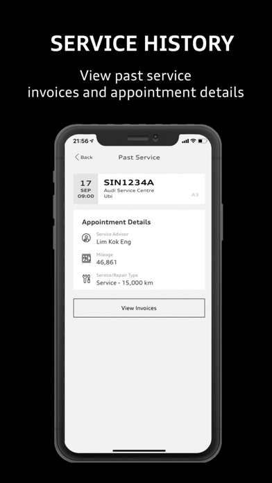 Audi Service SG Screenshot