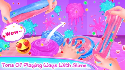 Girls Makeup Salon & Slime Fun Screenshot