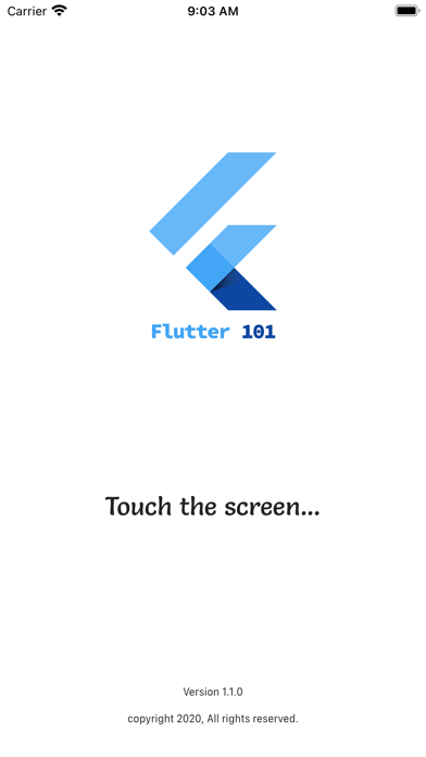 Flutter 101 Screenshot 1 - AppWisp.com Flutter 101 Screenshot 1 - AppWisp.com