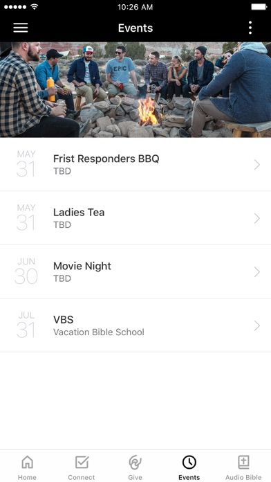 Church of Christ RR App Screenshot