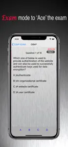 CISA Exam Pass screenshot #1 for iPhone