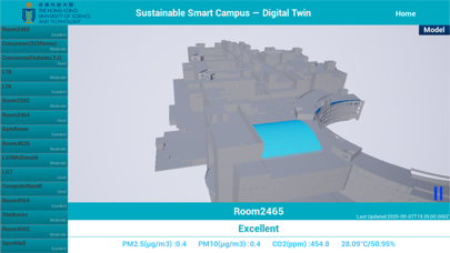 HKUST Digital Twin Screenshot