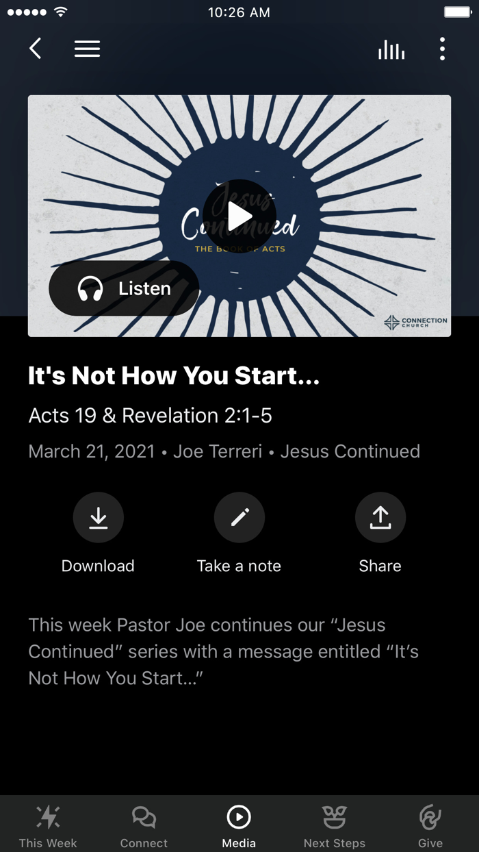 Connection Church Online