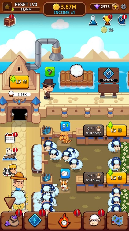 Sheep Farm: Idle games, Tycoon screenshot-6