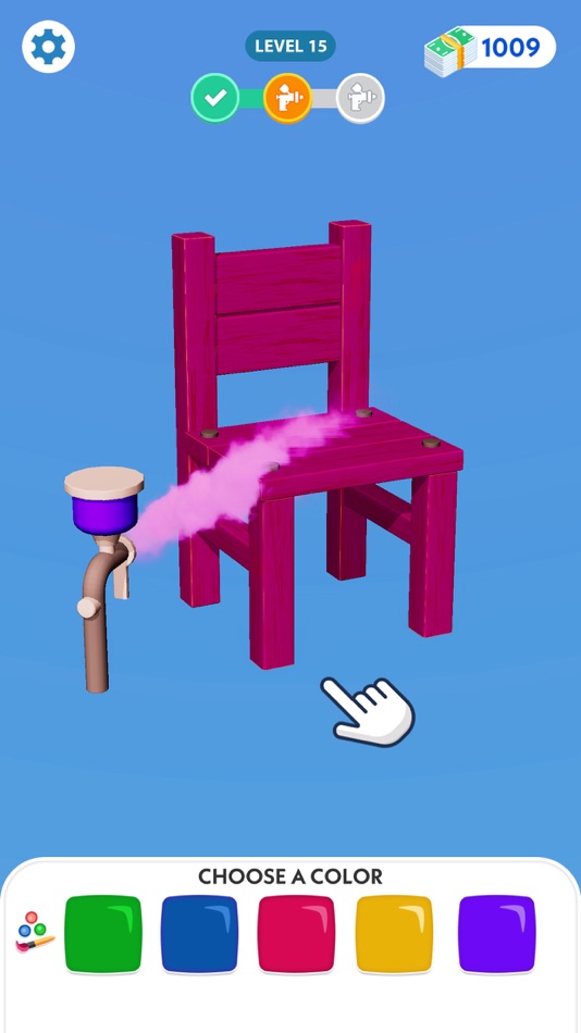 #6. Lumberjack 3D: Be a Carpenter (iOS) 由: Saqib Ali