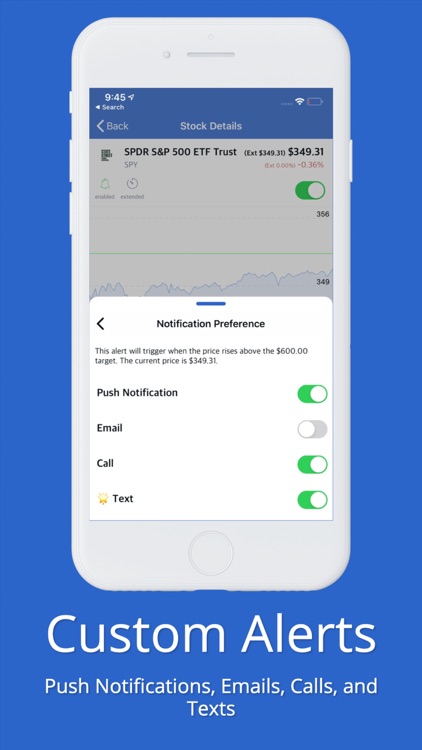 Stock Alarm - Alerts, Screener