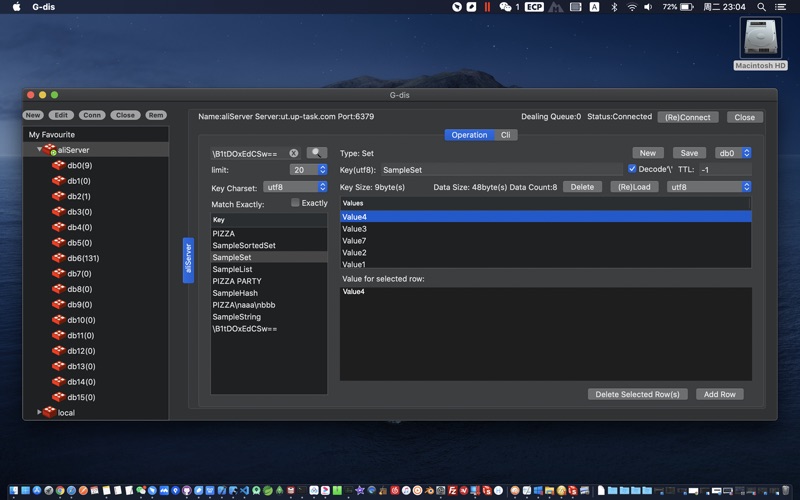 G-dis - Gui client for Redis Screenshot 4 - AppWisp.com G-dis - Gui client for Redis Screenshot 4 - AppWisp.com
