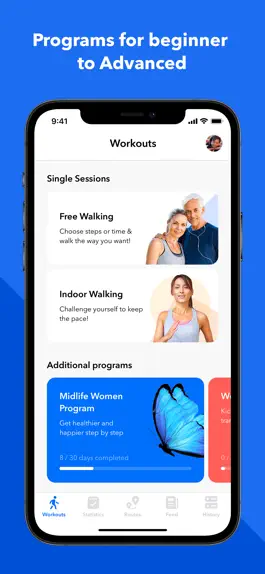 Game screenshot Step Counter & GPS Walks apk