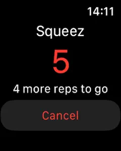 Quick Kegel screenshot #2 for Apple Watch