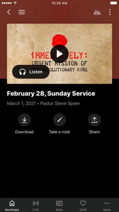 Northlake Christian Church Screenshot
