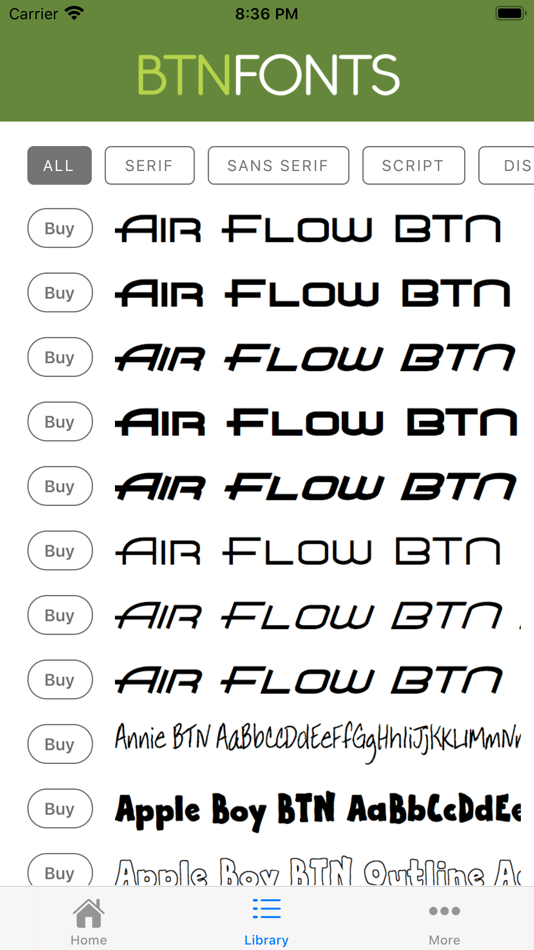 #4. BTN Fonts (iOS) 由: Mister Retro