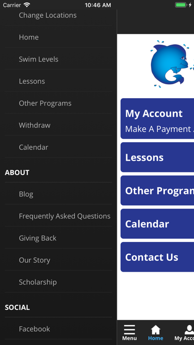 SwimWest Swim School Screenshot