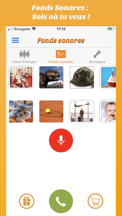 Screenshot #2 pour Voice Changer Allogag - Blague