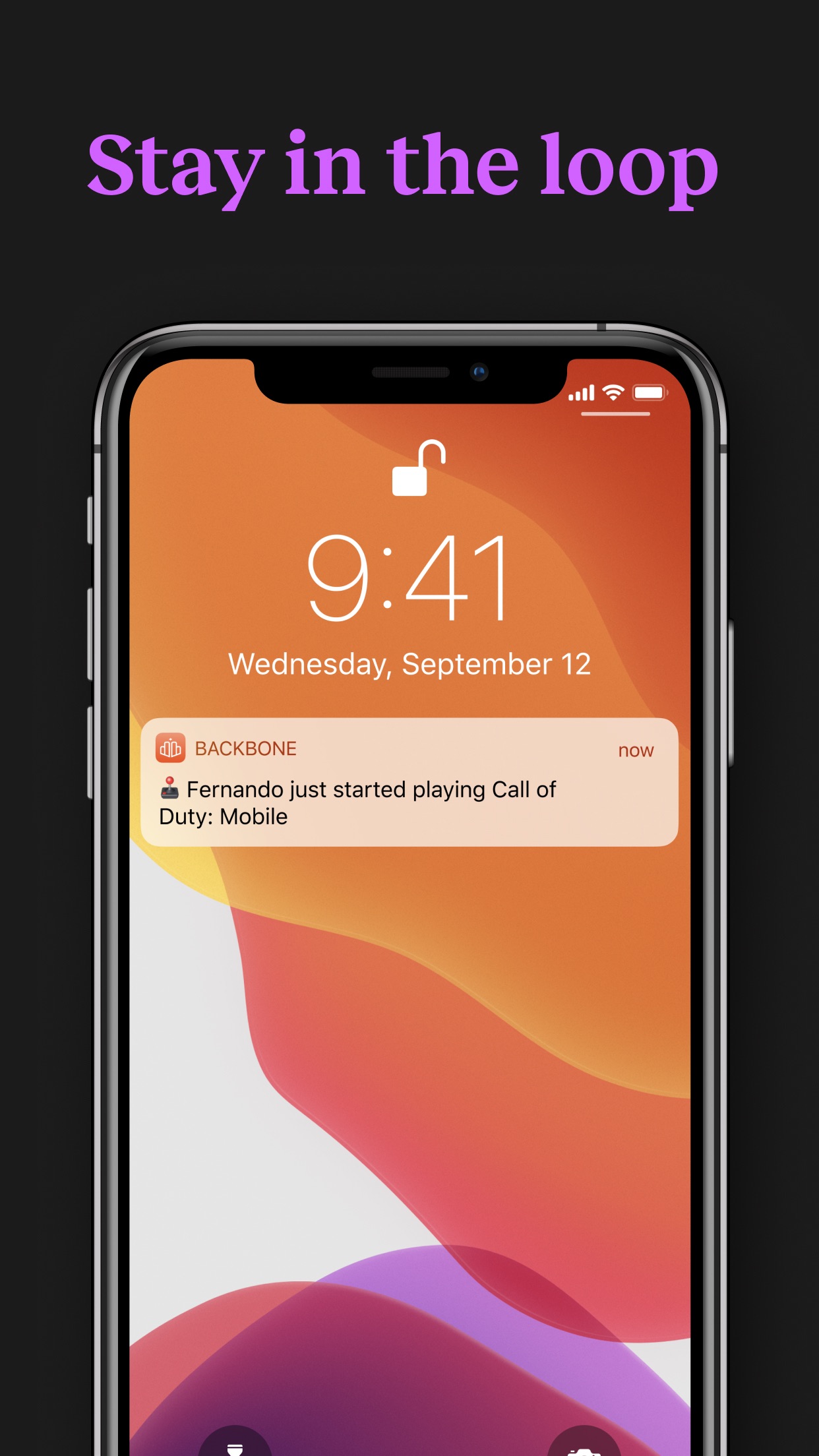 Screenshot do app Backbone — Next-Level Play