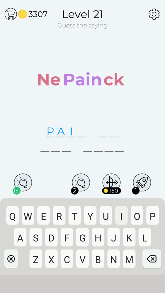 #8. Dingbats - Word Games & Trivia (iOS) بواسطة: Lion Studios Plus