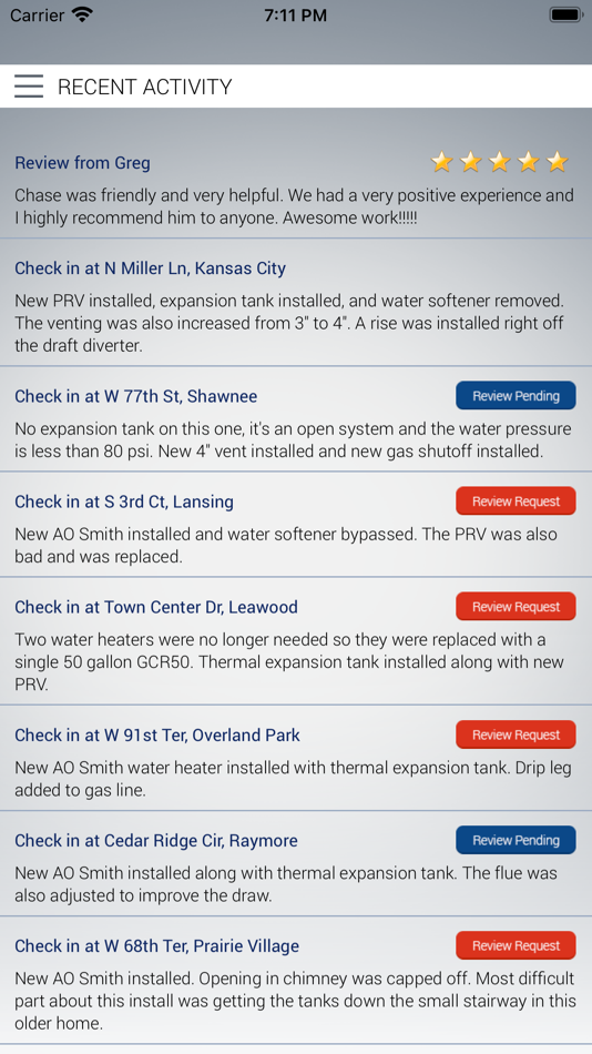 #1. Water Heater DB (iOS) 由: Chase Thompson