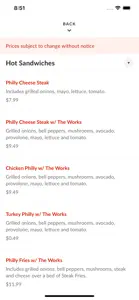 Philly Steak Subs screenshot #3 for iPhone