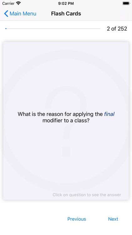 OCP Test SE11. Exam 1Z0-816 screenshot-6