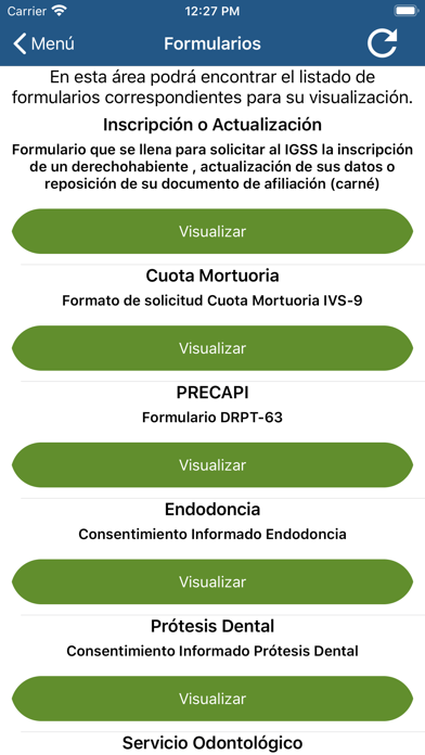 IGSS Afiliados Screenshot