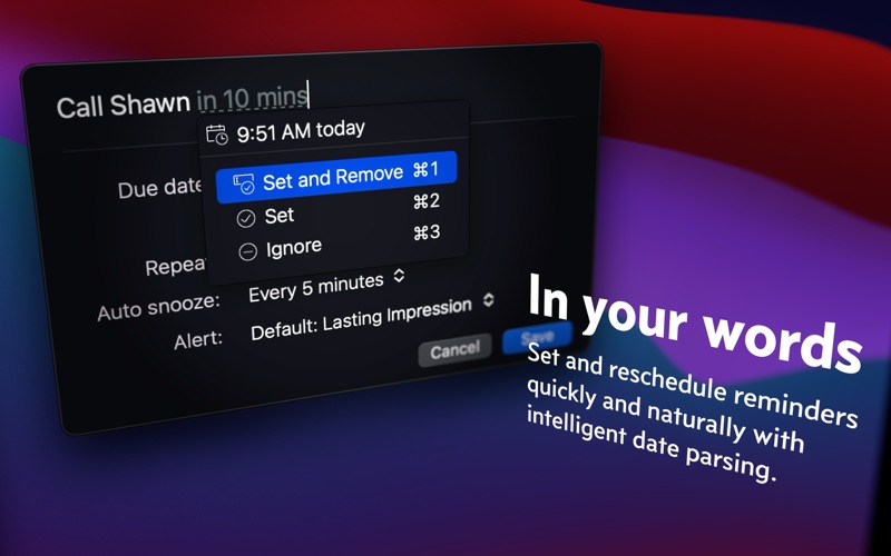 Screenshot #2 for Due — Reminders & Timers