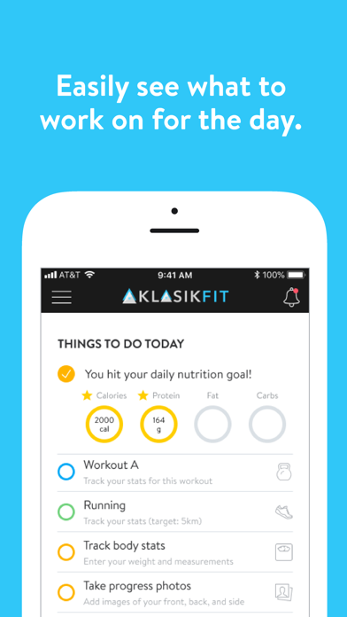 Klasik Fit, LLC Screenshot