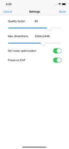 JPG Optimizer screenshot #2 for iPhone