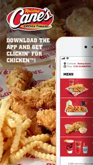 raising cane's chicken fingers iphone screenshot 1