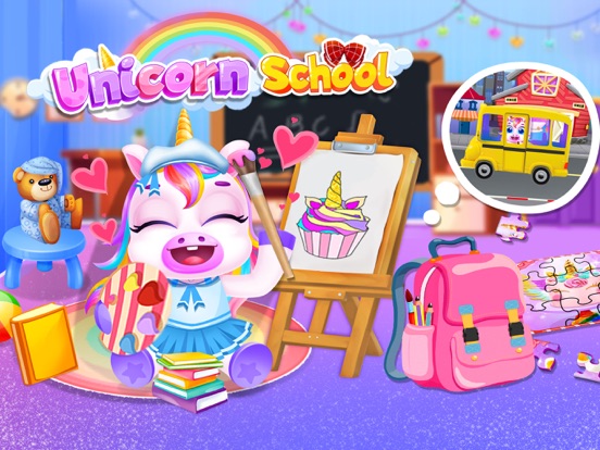 Screenshot #4 pour Unicorn School - Carnival Life