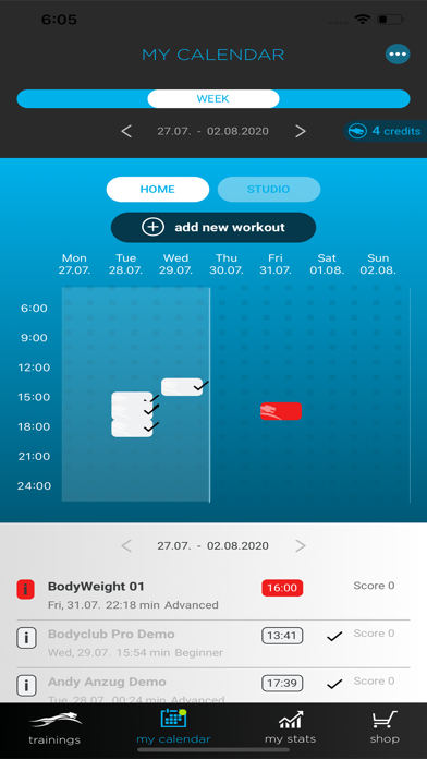 BodyClub Screenshot