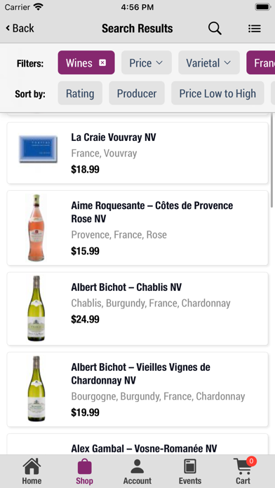 Wines & More Wareham Screenshot