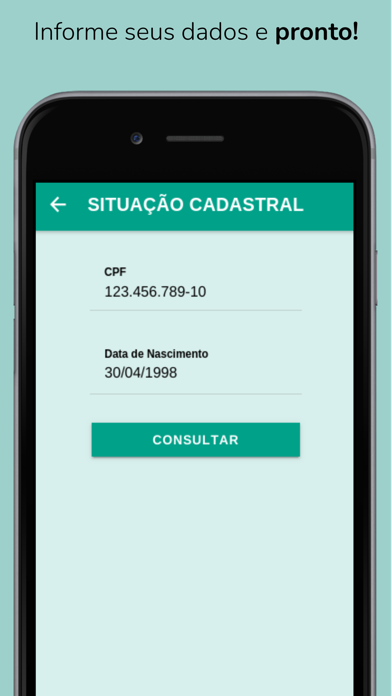 Consulta CPF - Dívidas e Score Screenshot