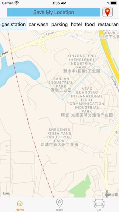 Screenshot #1 pour FindMyCar-找我的车