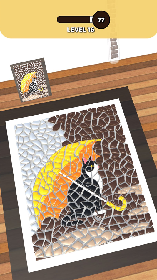 #1. Mosaic Art 3D (iOS) Podle: LHD Games