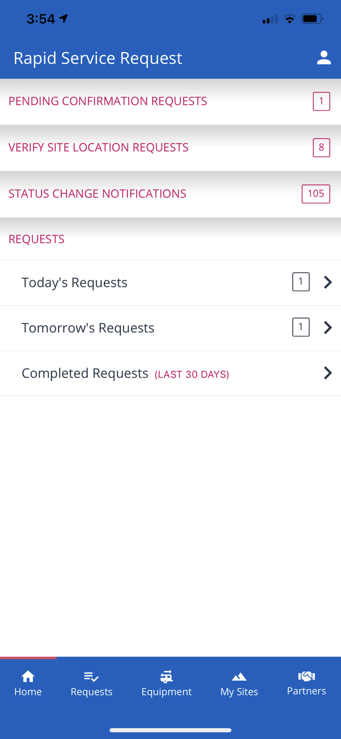 Rapid Service Request