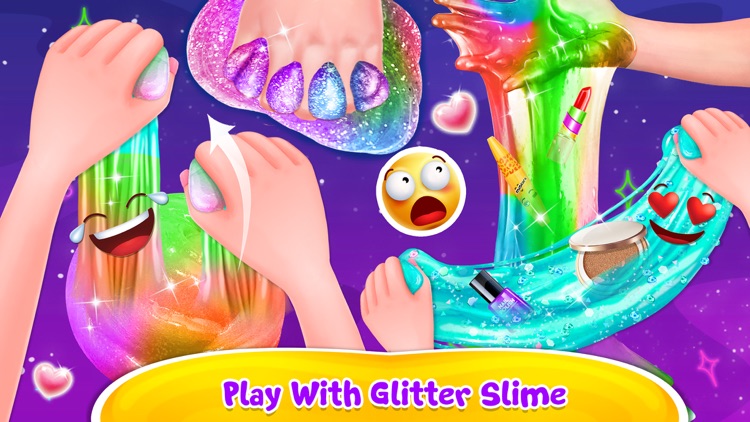 Makeup Slime - Glitter Fun