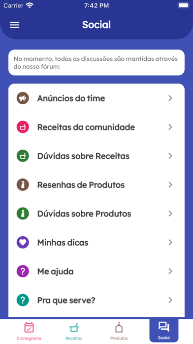 Meu Diario Capilar Screenshot