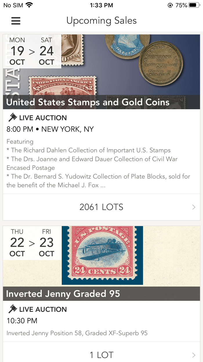 Siegel Auction Galleries Inc.