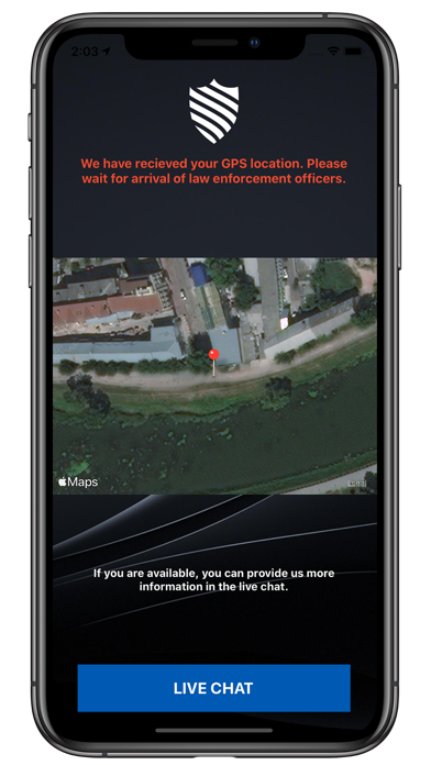 Silent Protect Emergency Screenshot